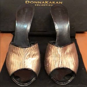 Donna Karan High heel mules